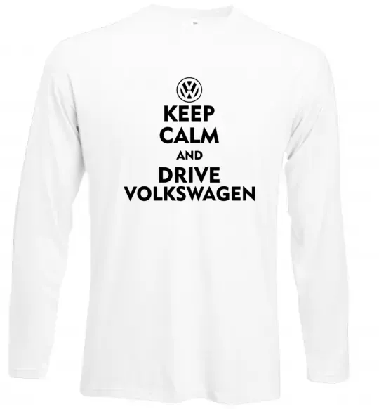 Лонгслив Drive Volkswagen Белый фото