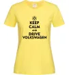 Жіноча футболка Drive Volkswagen Лимонний фото
