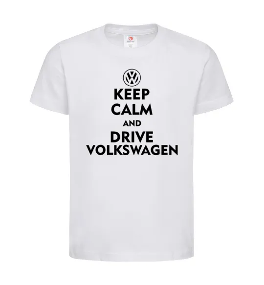 Детская футболка Drive Volkswagen Белый фото
