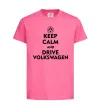 Детская футболка Drive Volkswagen Ярко-розовый фото