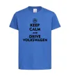Детская футболка Drive Volkswagen Ярко-синий фото