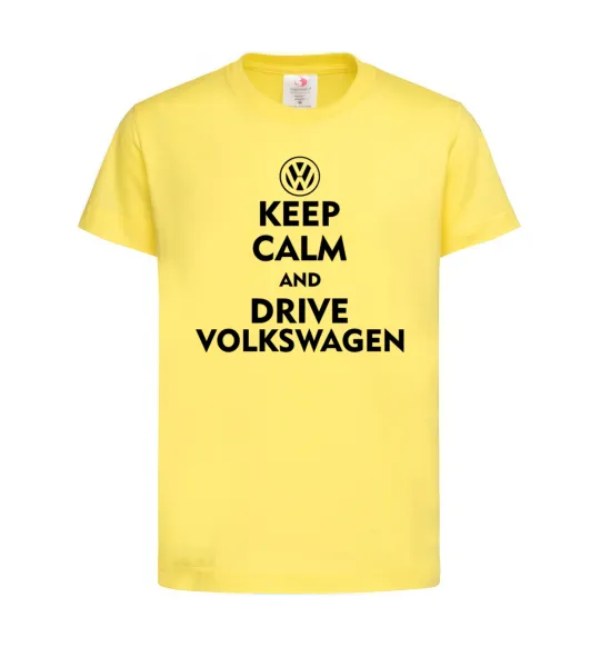 Детская футболка Drive Volkswagen Лимонный фото