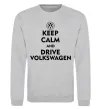 Світшот Drive Volkswagen Сірий меланж фото