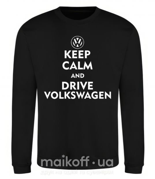 Свитшот Drive Volkswagen Черный фото
