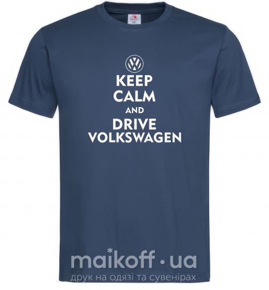 Мужская футболка Drive Volkswagen Темно-синий фото