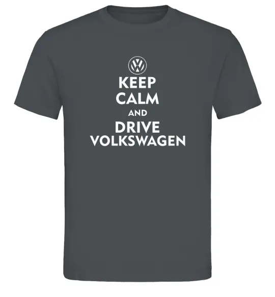 Чоловіча футболка Drive Volkswagen Графіт фото