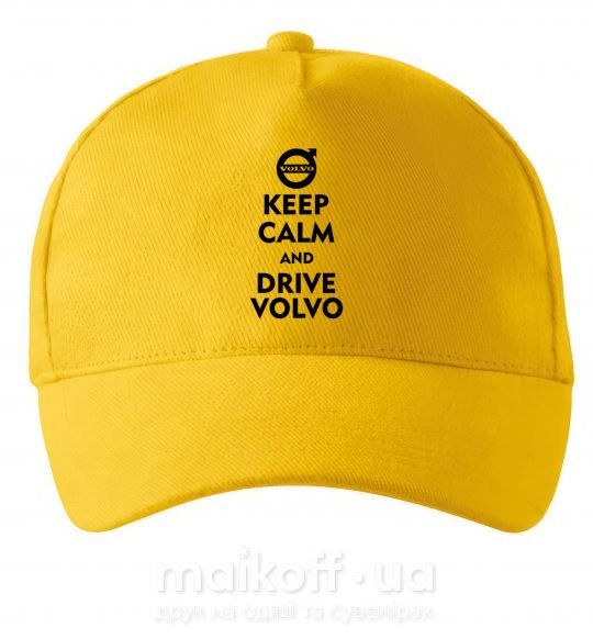 Кепка Drive Volvo Солнечно желтый фото