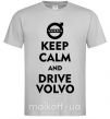 Чоловіча футболка Drive Volvo Сірий фото