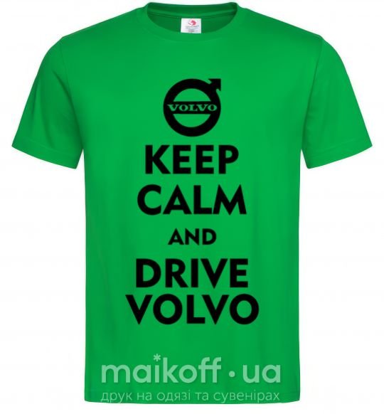 Мужская футболка Drive Volvo Зеленый фото