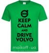 Чоловіча футболка Drive Volvo Зелений фото