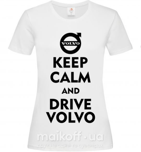 Жіноча футболка Drive Volvo Білий фото