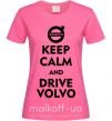 Жіноча футболка Drive Volvo Яскраво-рожевий фото