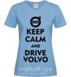 Жіноча футболка Drive Volvo Блакитний фото