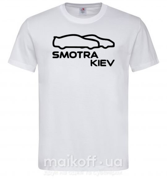 Чоловіча футболка Smotra Kiev Білий фото