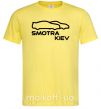 Мужская футболка Smotra Kiev Лимонный фото