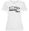 Жіноча футболка Smotra Kiev Білий фото