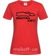 Женская футболка Smotra Kiev Красный фото