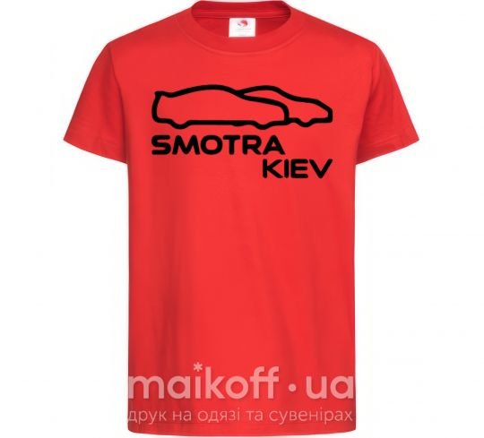 Детская футболка Smotra Kiev Красный фото