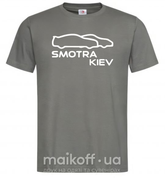 Чоловіча футболка Smotra Kiev Графіт фото
