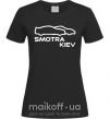 Женская футболка Smotra Kiev Черный фото