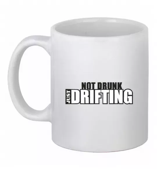 Чашка керамічна DRIFTING Білий фото