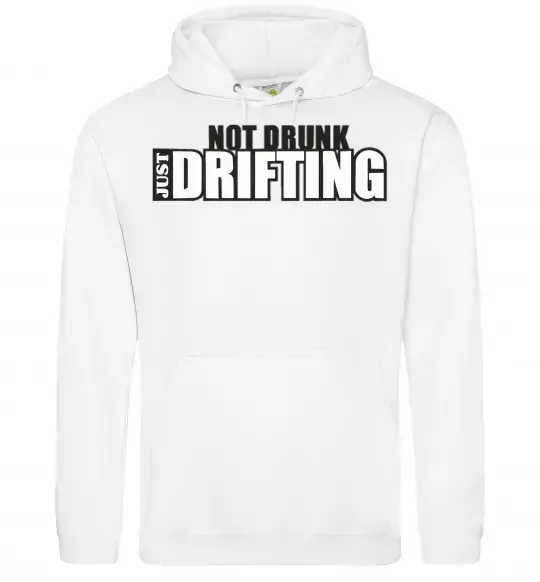 Женская толстовка (худи) DRIFTING Белый фото