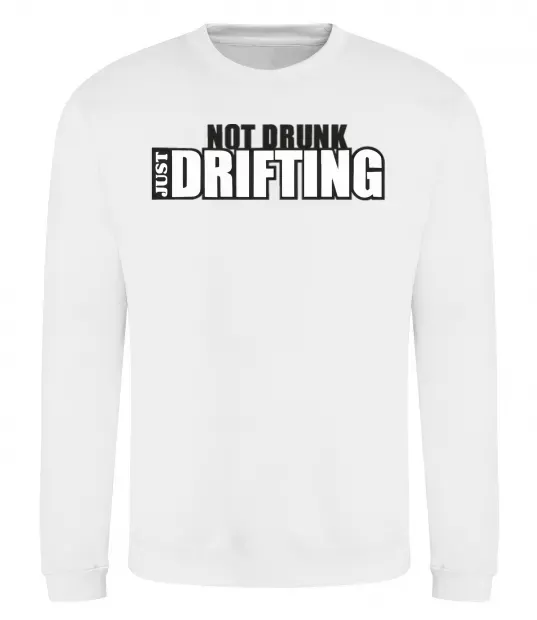 Світшот DRIFTING Білий фото