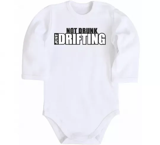 Детский боди DRIFTING Белый фото