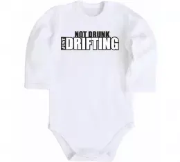 Дитячий бодік Vintage Speedrace Білий фото