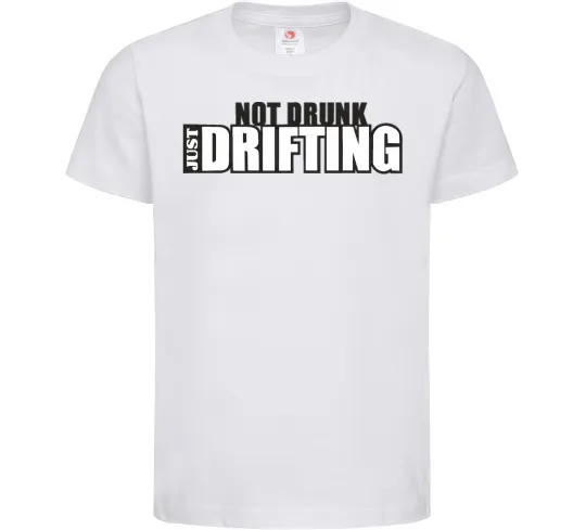 Детская футболка DRIFTING Белый фото