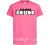 Дитяча футболка DRIFTING Яскраво-рожевий фото