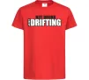 Детская футболка DRIFTING Красный фото