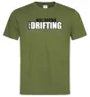 Чоловіча футболка DRIFTING Оливковий Чоловіча футболка DRIFTING Оливковий фото