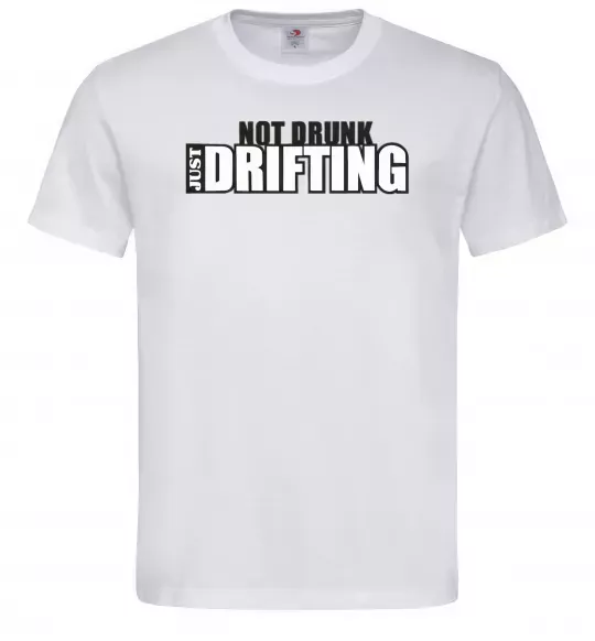 Чоловіча футболка DRIFTING Білий фото