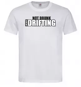 Мужская футболка DRIFTING Белый фото