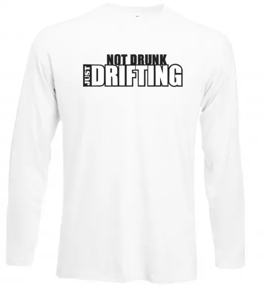Лонгслів DRIFTING Білий фото