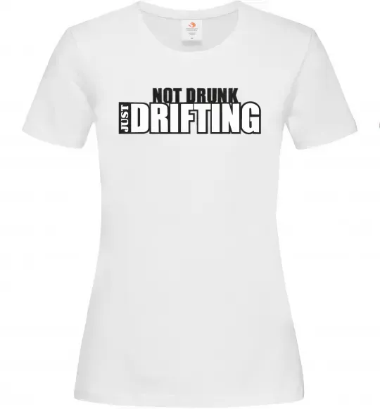 Жіноча футболка DRIFTING Білий фото