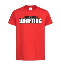 Дитяча футболка DRIFTING Червоний фото