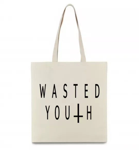 Эко-сумка Wasted Бежевый фото