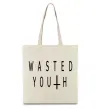 Эко-сумка Wasted Бежевый фото