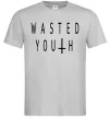 Мужская футболка Wasted Серый фото
