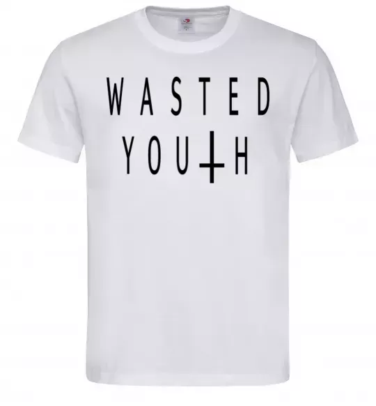 Мужская футболка Wasted Белый фото