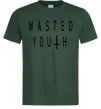 Мужская футболка Wasted Темно-зеленый фото