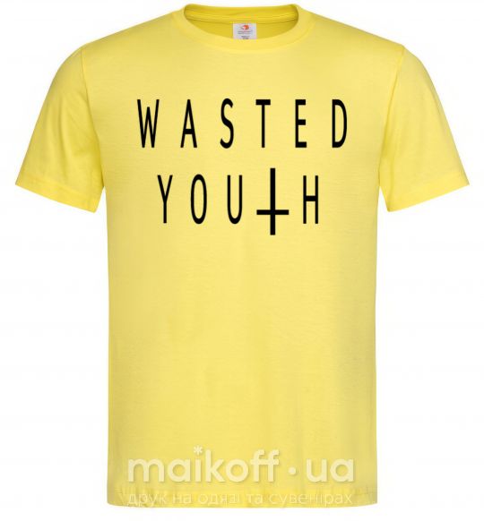Мужская футболка Wasted Лимонный фото