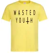 Мужская футболка Wasted Лимонный фото