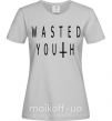 Жіноча футболка Wasted Сірий фото