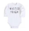 Детский боди Wasted Белый фото
