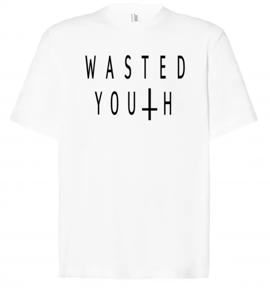 Футболка Оверсайз Wasted Белый фото