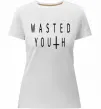 Жіноча преміум футболка Wasted Білий фото