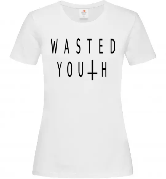 Женская футболка Wasted Белый фото